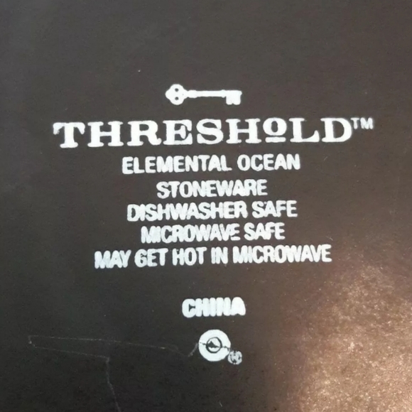 Threshold ELEMENTAL OCEAN Dinner Plate Set of 3 - Picture 7 of 7